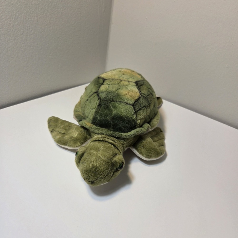 Ganz Webkinz Signature Sea Turtle Stuffed Plush Animal WKSS2008 No Code
